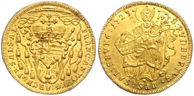 Franz Anton v. Harrach 1709-1727 GOLD - Münzen und Medaillen