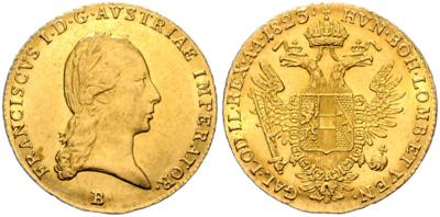 Franz I. GOLD - Mince a medaile