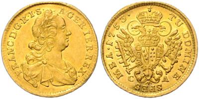 Franz I. Stefan GOLD - Mince a medaile