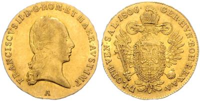 Franz II. GOLD - Coins and medals