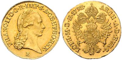 Franz II. GOLD - Monete e medaglie