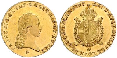 Franz II. GOLD - Mince a medaile