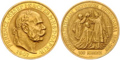 Franz Josef I Gold - Mince a medaile