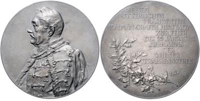 Graf Hunyady, Oberzeremonienmeister von Kaiser Franz Josef I. - Mince a medaile