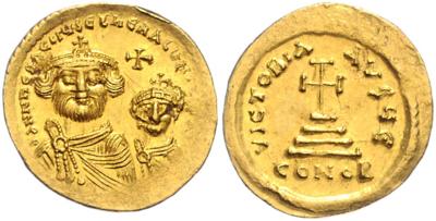 Heraclius 610-641 GOLD - Münzen und Medaillen
