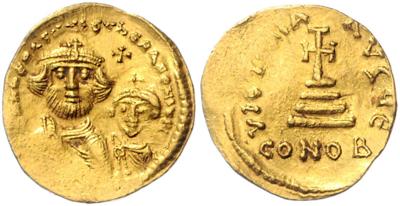 Heraclius 610-641 GOLD - Monete e medaglie