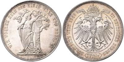 III. deutsches Bundesschießen in Wien 1868 - Münzen und Medaillen
