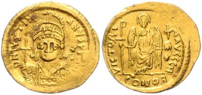 Iustinianus I. 527-565 GOLD - Mince a medaile