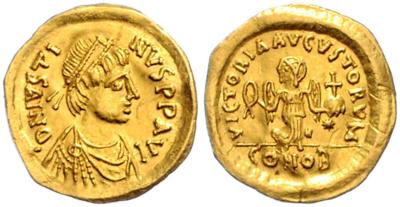 Iustinus I. 518-527 GOLD - Monete e medaglie