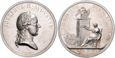 Josef II., Eroberung von Belgrad - Monete e medaglie