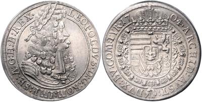 Leopold I. - Monete e medaglie