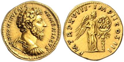 Marcus Aurelius 161-180 GOLD - Mince a medaile