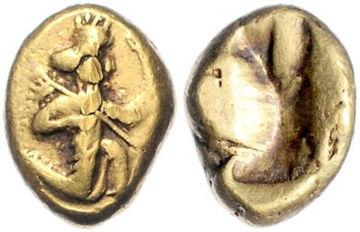Persische Könige, Xerxes I. bis Artaxerxes I. 486-424 GOLD - Coins and medals
