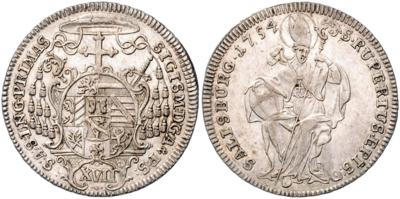 Sigismund von Schrattenbach 1753-1771 - Mince a medaile