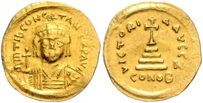 Tiberius II. Constantin 578-582 GOLD - Monete e medaglie