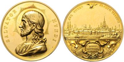 Wien, Salvatormedaille GOLD zu 12 Dukaten o. J. - Coins and medals
