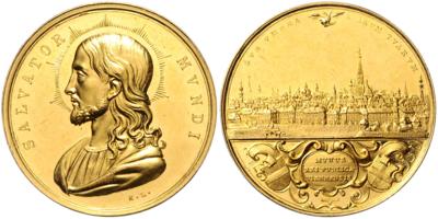 Wien, Salvatormedaille GOLD zu 6 Dukaten o. J. - Münzen und Medaillen