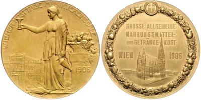 Wien, Wiener Kosttage 1906 - Münzen und Medaillen