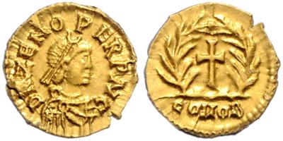 Zeno 476-491 GOLD - Coins and medals