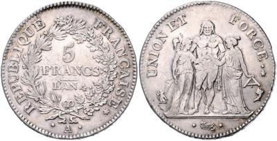 1. Republik- Nationalkonvent 1792-1795 - Monete e medaglie