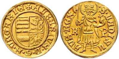 Albert 1437-1439 GOLD - Coins and medals