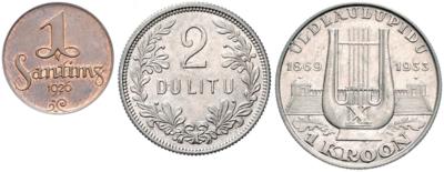 Baltikum - Coins and medals