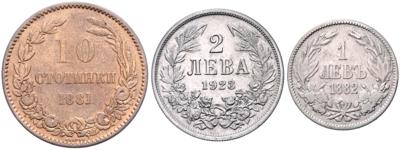Bulgarien - Coins and medals