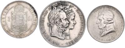 Franz Josef I./1. Republik - Mince a medaile