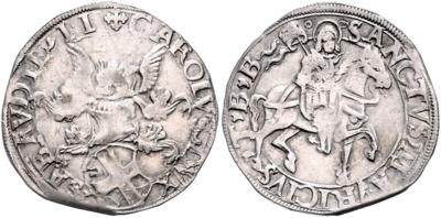 Haus Savoyen, Karl II. 1504-1553 - Mince a medaile