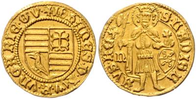 Johannes Hunyadi 1446-1452 GOLD - Coins and medals