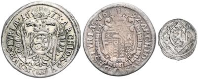 Leopold I.- Münzstätte Graz - Monete e medaglie
