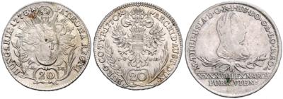 Maria Theresia- 20 Kreuzer - Münzen und Medaillen