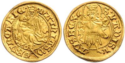 Matthias Corvinus 1458-1490 GOLD - Coins and medals