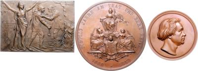Medaillen und Plakette - Coins and medals