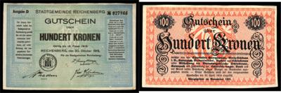 Notgeld und Lagergeld 1. Weltkrieg - Monete e medaglie