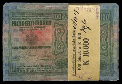 Oesterreichisch-ungarische Bank, 100 Kronen 1912 - Monete e medaglie