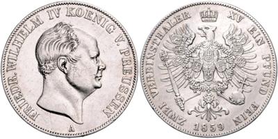 Preussen, Friedrich Wilhelm IV. 1840-1861 - Münzen und Medaillen