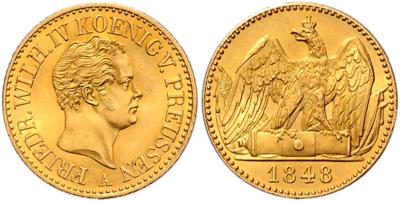 Preussen, Friedrich Wilhelm IV. 1840-1861 GOLD - Coins and medals