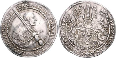 Sachsen A. L., Johann Friedrich der Großmütige 1532-1547 - Mince a medaile