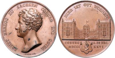 Sachsen- Coburg- Gotha, Ernst I. 1826-1844 - Coins and medals