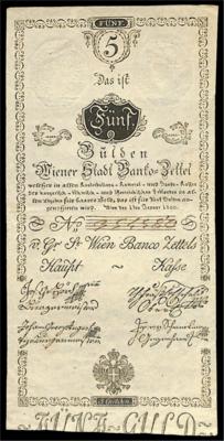Wiener Stadt Banco, 5 Gulden 1800 - Mince a medaile
