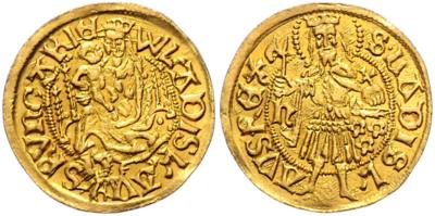 Wladislaus II. 1490-1516 GOLD - Mince a medaile