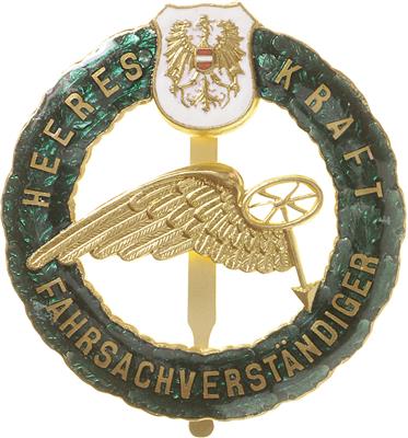 Heeres - Kraftfahrer - Sachverständiger - Abzeichen, - Onorificenze e decorazioni