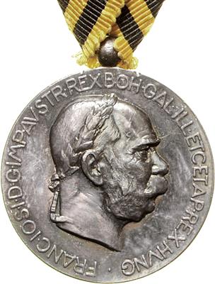 Jubiläumsmedaille 1908 für Ausländer, - Orden und Auszeichnungen