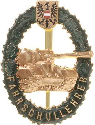 Lot BH - Panzerfahrer - Abzeichen, - Onorificenze e decorazioni