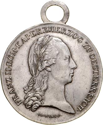 Militärverdienstmedaille für das Niederösterreichische Aufgebot 1797, - Řády a vyznamenání