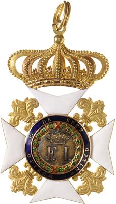 Orden König Franz I. beider Sizilien, - Orden und Auszeichnungen