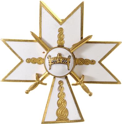 Orden der Krone König Zvonimirs, - Orders and decorations