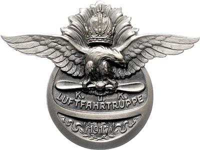Abzeichen "K. u. K. Luftfahrtruppe 1917", - Orden und Auszeichnungen