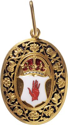 Baronet's badge, - Řády a vyznamenání